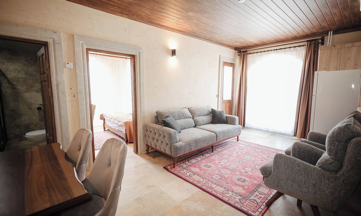 Uchisar Apartment | Castle Stone House – Cozy 1-Bedroom Stone Apartment