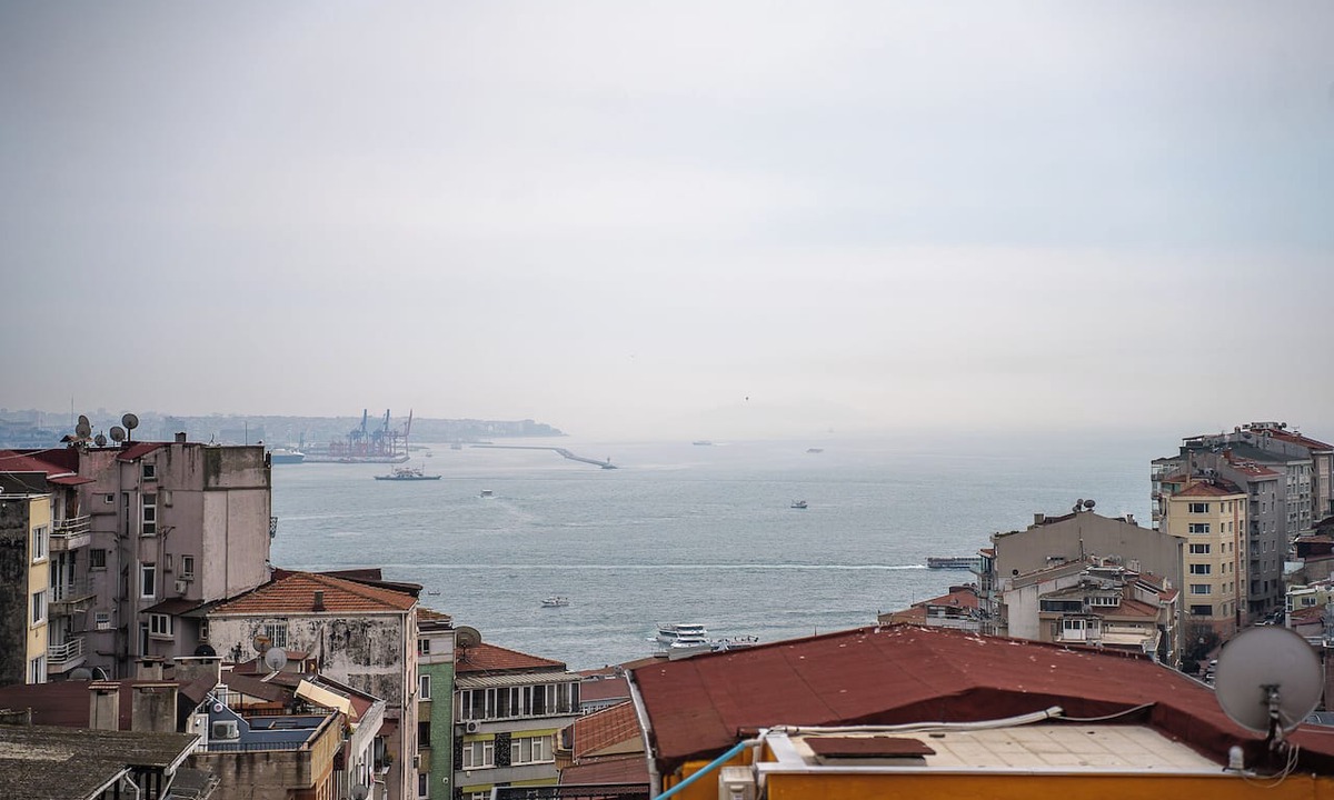 Taksim Apartment | Designer Studio with Private Terrace & Bosphorus View Near Taksim Metro