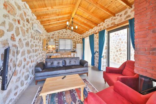 Patara House | Elegant 2BR Stone Retreat with Private Pool