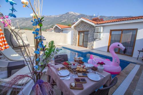Oludeniz Villa | Likya Amber 2+1 Villa, Özel Havuzlu, Fethiye
