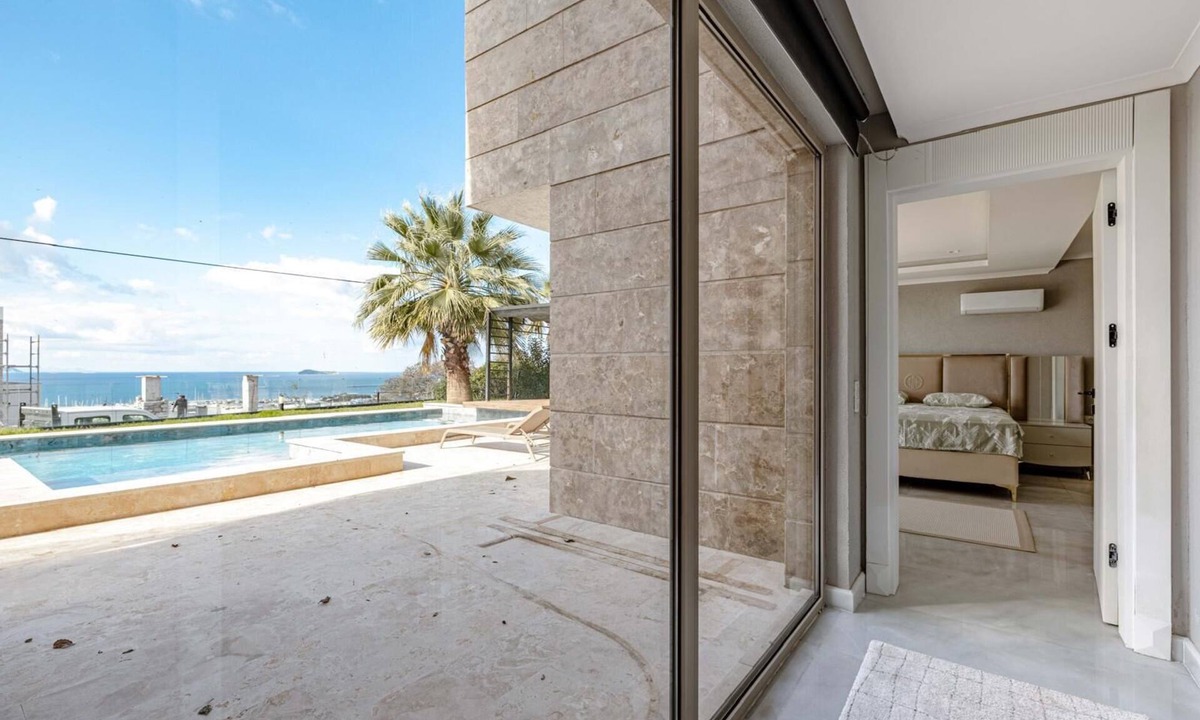 Turgutreis Villa | Luxury Villa in Bodrum with Private Pool, Sea View & Sauna