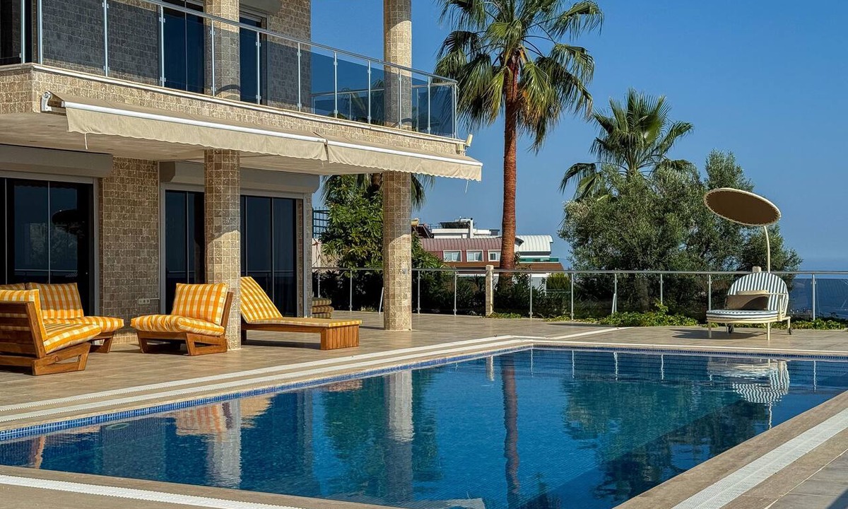 Alanya Cottage | Qoople Villa Toskana - Panoramic 360° sea & castle view