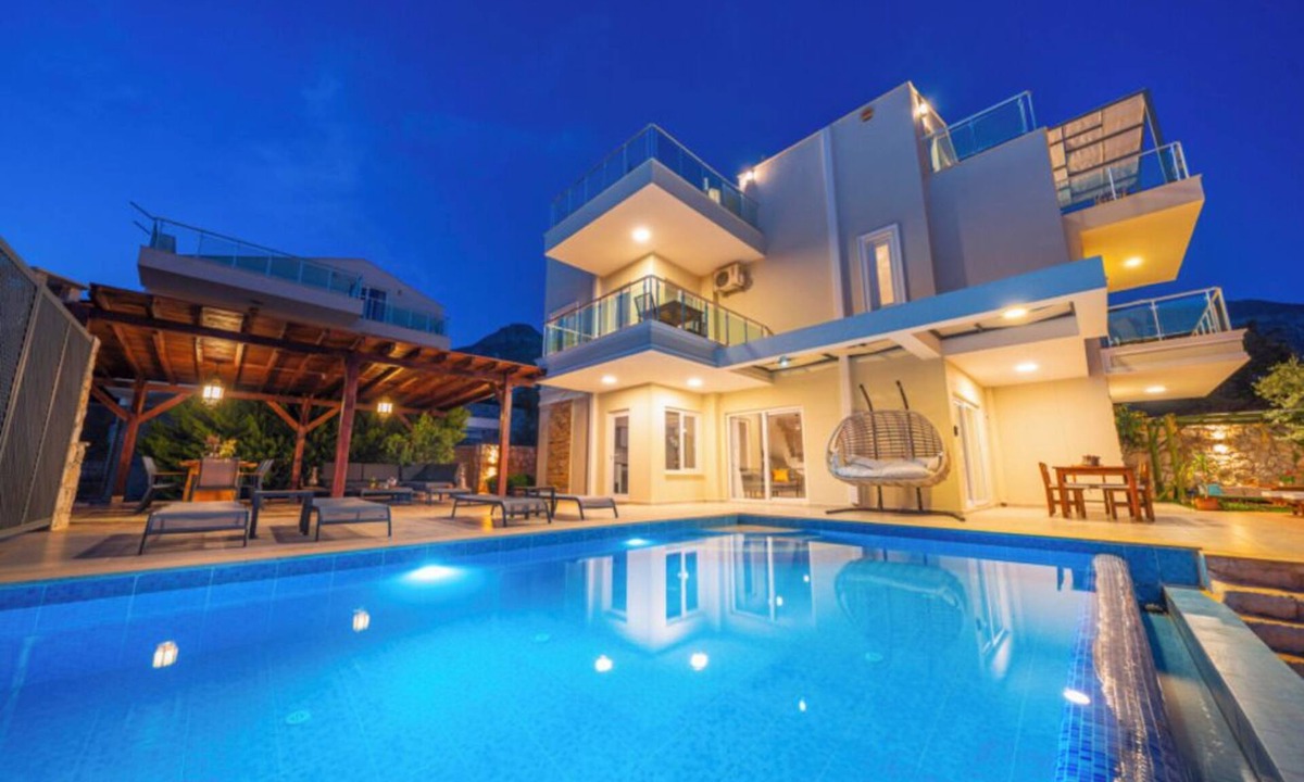 Kalkan Villa | Spacious 5bedroom capacity villa in charming Antalya Kalkan perfect for families