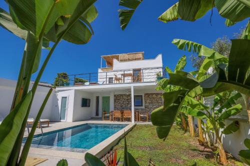 Gumbet Villa | Traditional Seaside Stone Villa with Private Pool