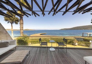 Marvelous Villa with a Private Beach in Bodrum