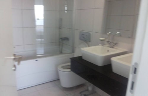 Kiyikislacik Apartment | A modern to bedroom luxury apartment, in a resort overlooking the Aegean Sea.