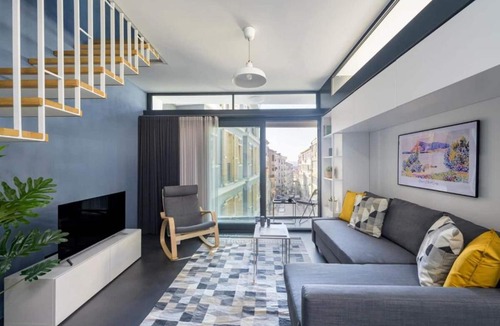 Taksim Hotel | Bright Modern Design New Duplex Loft Patio! #145