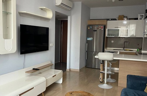 Esenyurt Apartment | Luxurious 1-bedroom apartment with AC in vibrant İstanbul