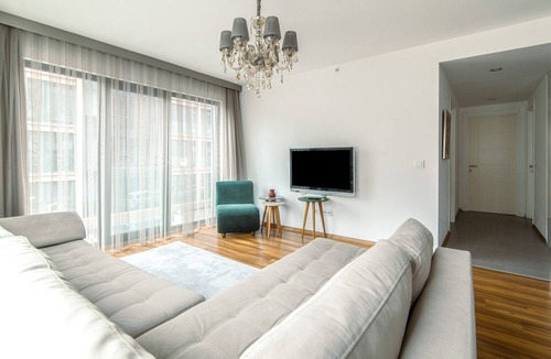 Kagithane Apartment | Modern Flat near Sapphire Shopping Mall