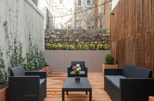Galata Apartment | Modern Secluded Duplex 2bed/1.5bath + Garden! #64