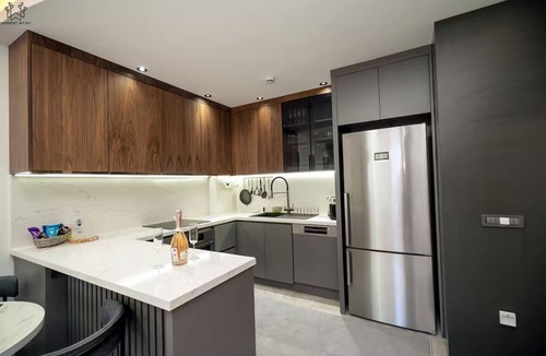 Tosmur Belediyesi Apartment | Nordic Sky: Upscale Cozy 1BR Near Tosmur Beach