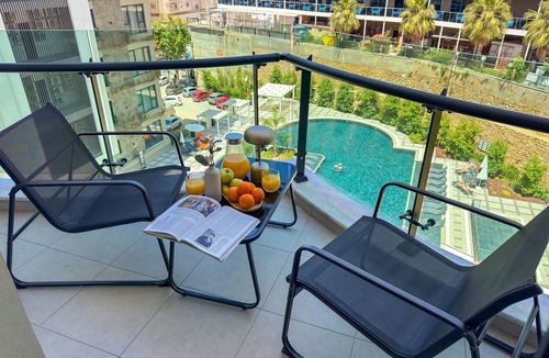 Tosmur Belediyesi Apartment | Qoople Excellence C26 Cozy 1-bedroom apartment in beautiful Alanya