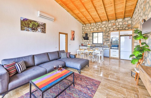 Patara House | Sea View 4 Bedroom Villa in Patara Private with Indoor and Outdoor Pool