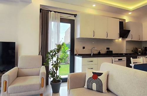 Akyarlar House | Serene 2-bedroom house with AC in charming Bodrum Akyarlar balcony sea view