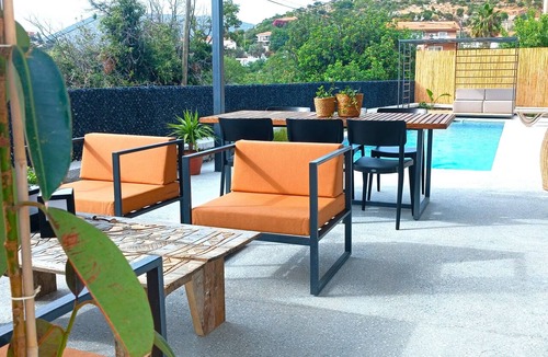 Sogut Hotel | Spacious 3-bedroom house in peaceful Marmaris with AC