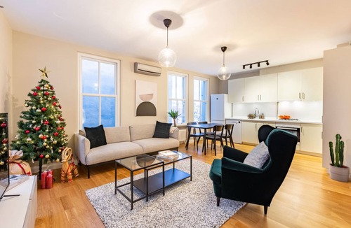 Taksim Apartment | Spacious Duplex Haven | Bosphorus View & Elevator