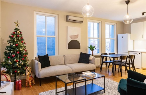 Taksim Apartment | Spacious Duplex Haven | Bosphorus View & Elevator