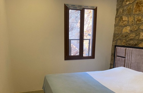Karaoz House | Stonehouse w Fireplace, Pool and Backyard in Izmir