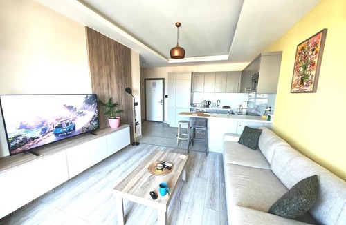 Mahmutlar Apartment | TOROS BULVAR Cozy fancy Sea view next to the Mall and near to the Beach, in the mid of Alanya Mahmutlar!