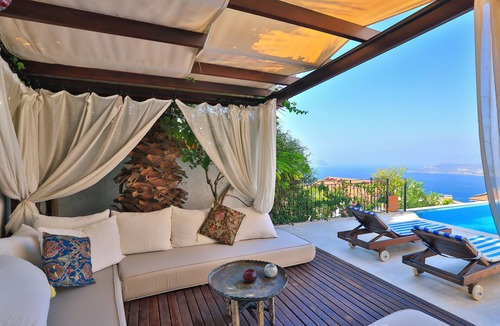 Kas Villa | Villa Isinda, Kas town villa with great views