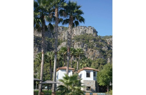 Dalyan Villa | Villa Merry - Dalyan Stonehouse with Palmtrees