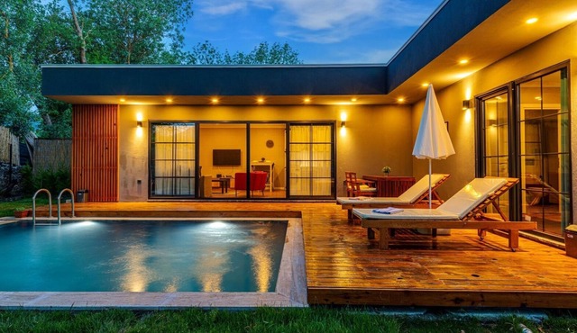2+1 Villa in Fethiye Kayakoy in Mugla