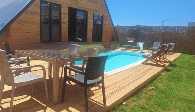 Ahşap Norveç villaları in Belek