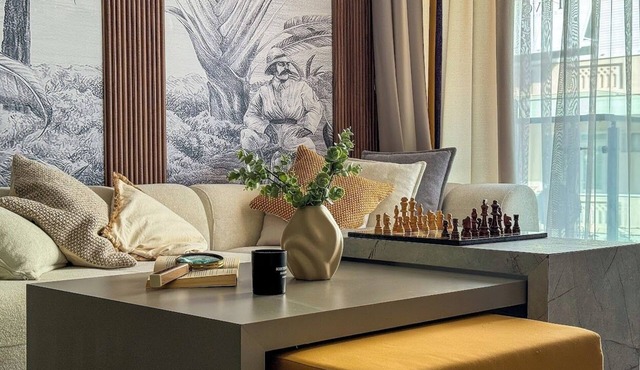 Apartment 1+1 Qoople Prive 29 near the sea in Alanya
