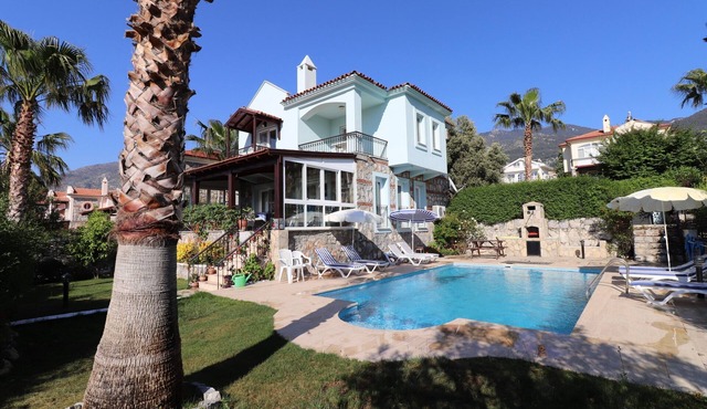 FT7, Beautiful and authentic 3 bedroom villa to rent in Hisaronu Fethiye, in Ölüdeniz