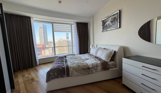 Home 3 master bedroom - boghaz view center of Istanbul shishli