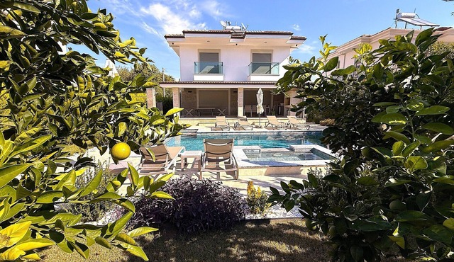 LEGALLY CERTIFIED LUXURY 4 BEDROOM NEW VILLA WITH PRIVATE POOL in DALYAN CENTER