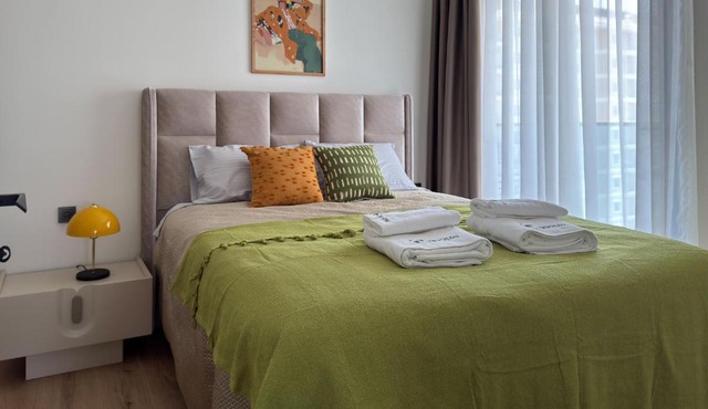 Qoople Green Ocean A49 - Your Cozy Home by the Mediterranean Sea