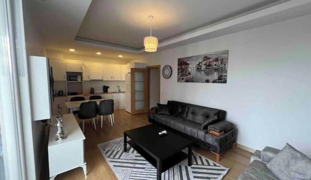 Spacious 4-bedroom apartment in charming Istanbul with AC