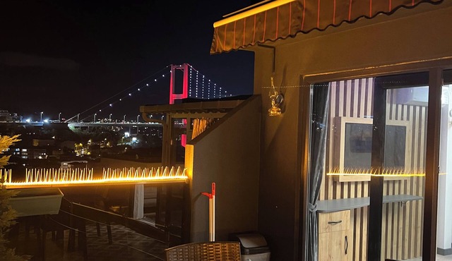 Stylish apartment with Bosphorus view
