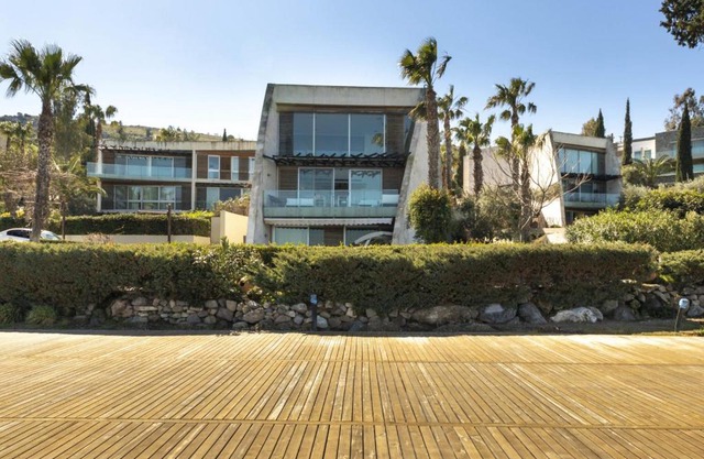 Marvelous Villa with a Private Beach in Bodrum