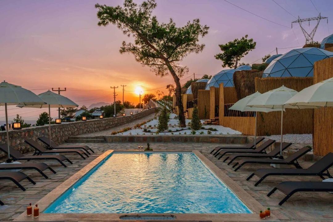 Uzumlu Hotel | Kalkan Kingdome Deluxe Glamping