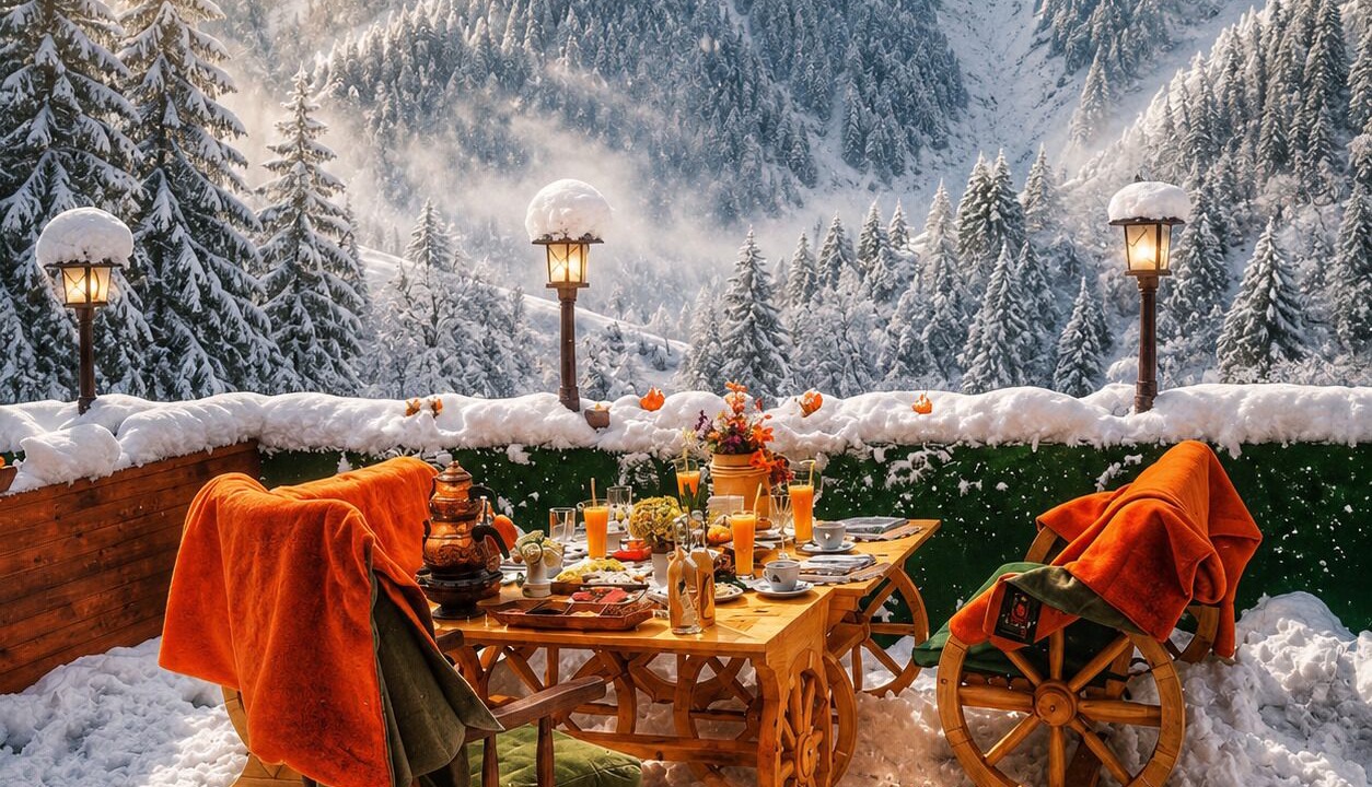 Photo of Patio Balcony in Ayder Yaylasi