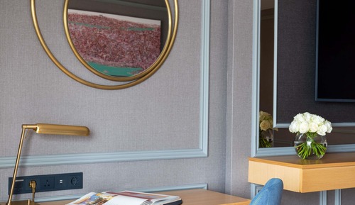 Luxury Room, King Bed, Bosphorus View