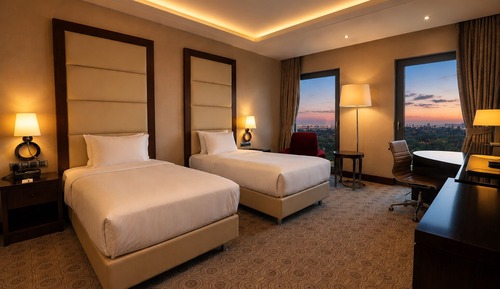 Deluxe Room, 2 Twin Beds, Non Smoking
