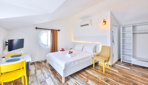 Panoramic Studio, 1 Double Bed, Non Smoking, Sea View