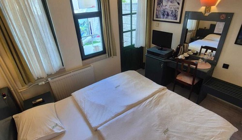 Standard Double Room, 1 King Bed, Balcony, Garden Area