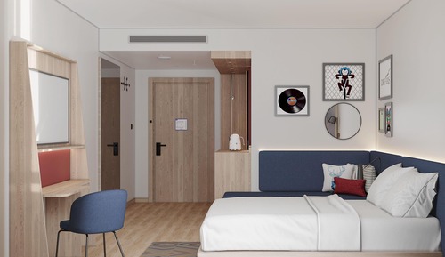 Family Room, 1 Queen Bed, Connecting Rooms