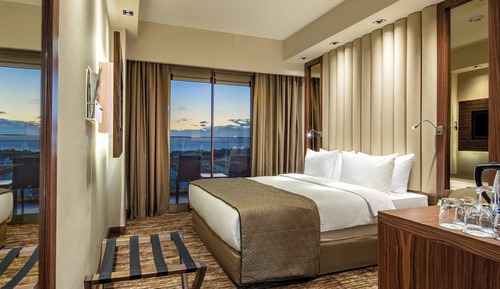 Standard Room, 1 Queen Bed, Sea View (Mediterranean Sea View)
