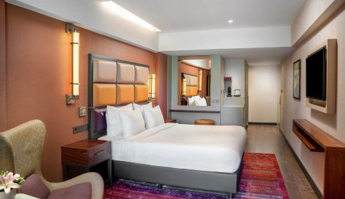 Balcony One Double & One Single Bed Family Room Partial Sea View