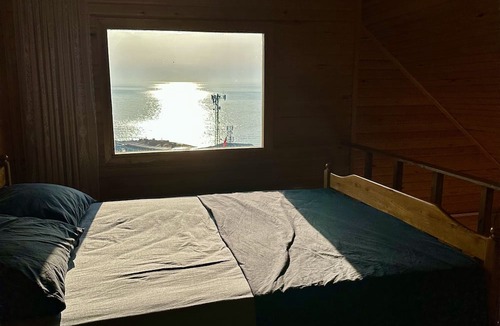 Cayeli Ski Chalet | Deniz ve Doğa Manzaralı Büyük Ahşap ev
