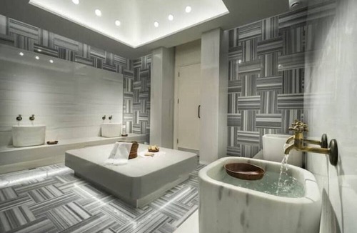 Gumbet Resort | 5 Star Resort 4+1 Flat with Private Beach