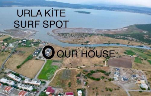 Gulbahce Mahallesi Apartment | Urla Surf House Dublex Rooftop Terrace Two Bedrooms
