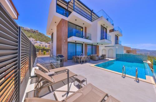 Kas Villa | Villa Sky Line - Private Pool - Panoramic Sea View