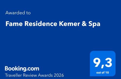 Kemer Resort | Fame Residence Kemer & Spa