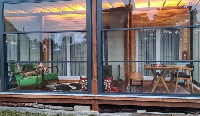 ormanın içinde merkeze yakın klimalı villa